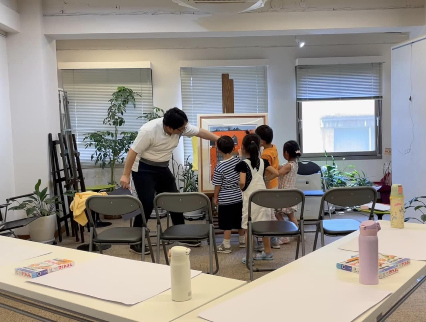 鑑賞会の実施風景
